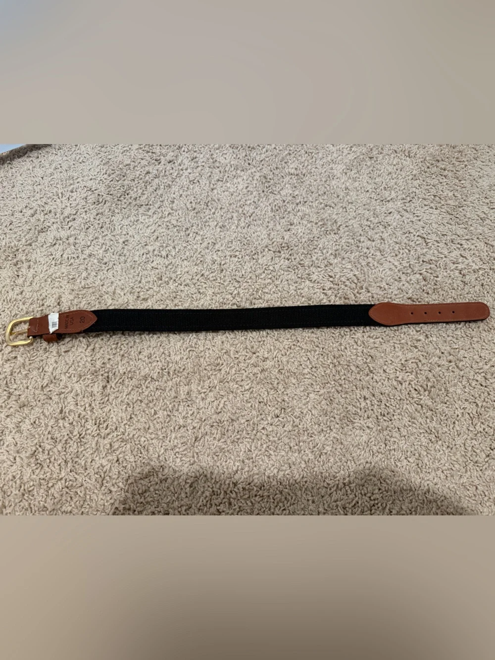NC STATE TODDLER Belt with WOLFPACK Logo